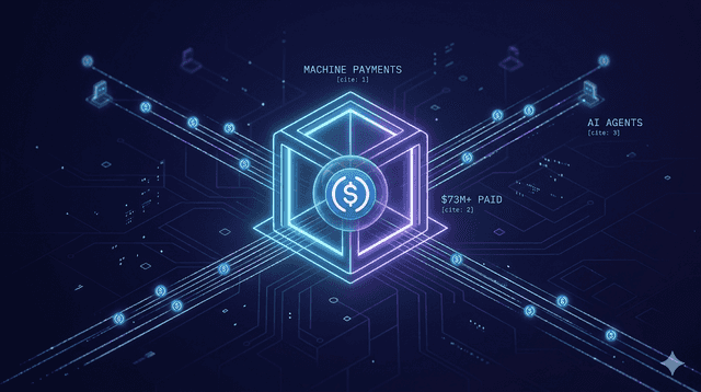 AI Agents Have Paid Over $73 Million On-Chain: Why USDC Is Becoming the Default Currency for Machine Payments