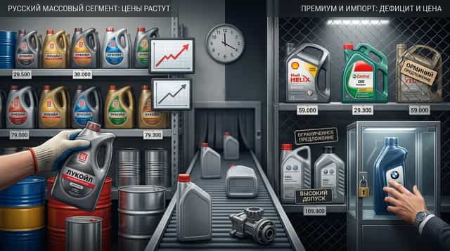 Russia’s Motor Oil Market in 2026: Structural Shortages, Rising Prices and Supply-Chain Restructuring