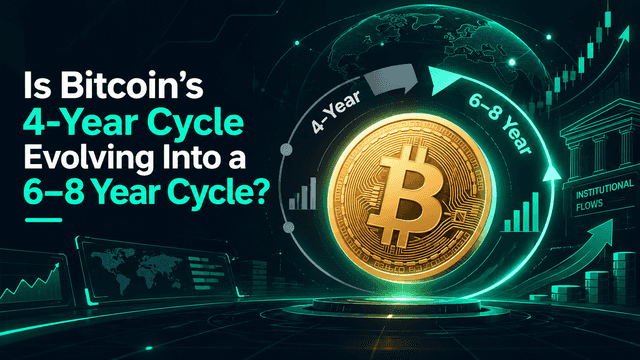 Is Bitcoin’s 4-Year Cycle Evolving Into a 6-8 Year Cycle?