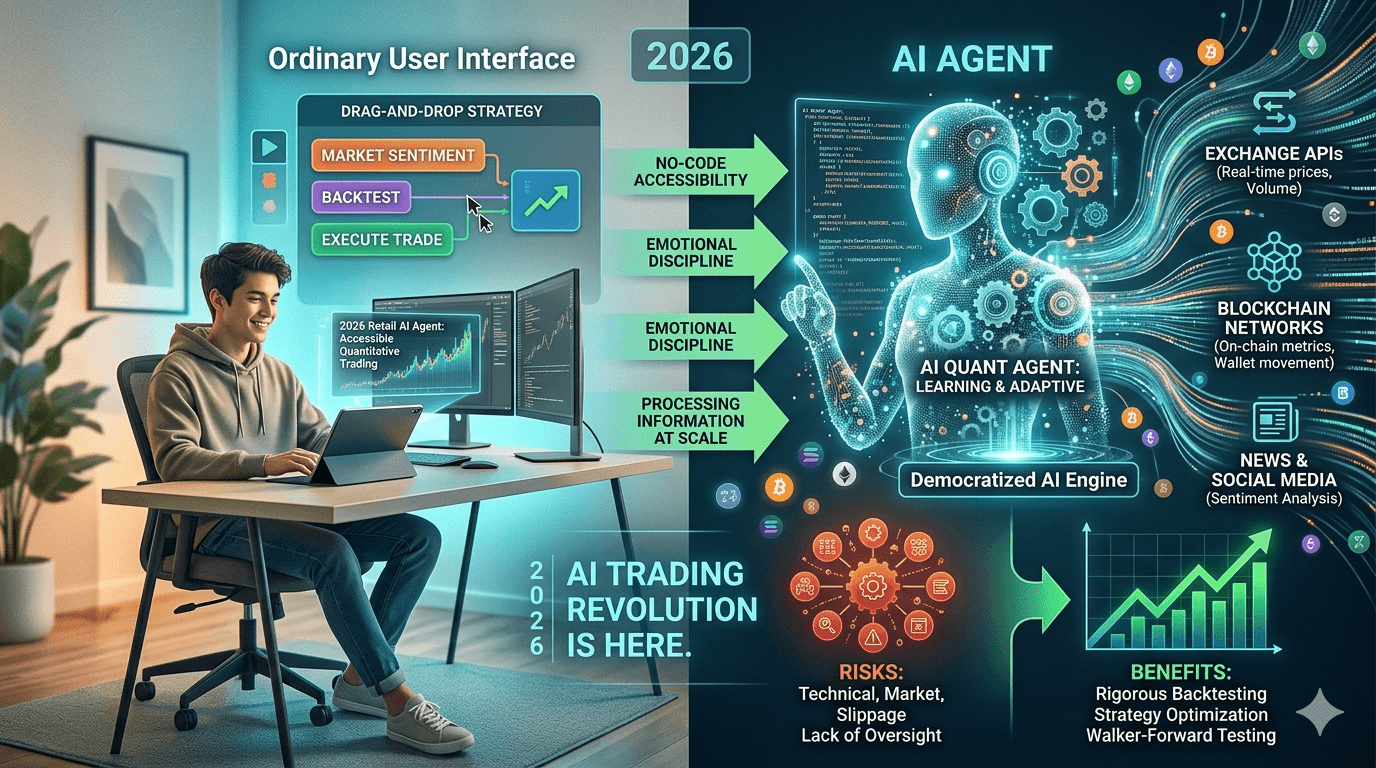 Can Ordinary Crypto Users Use AI Agents for Quantitative Trading in 2026?