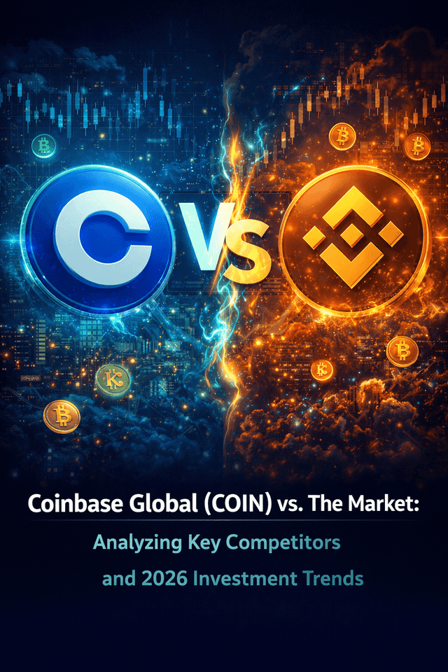 Coinbase Global (COIN) so với thị trường: Phân tích các đối thủ cạnh tranh chính và xu hướng đầu tư năm 2026