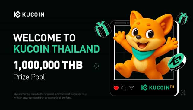 KuCoin Thailand Opens to the Public, Launching Early-Bird Rewards Campaign