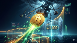 Bitcoin đạt mức 79.000 USD: Điều gì đang kìm hãm nó không thể phá vỡ mức cao hơn?