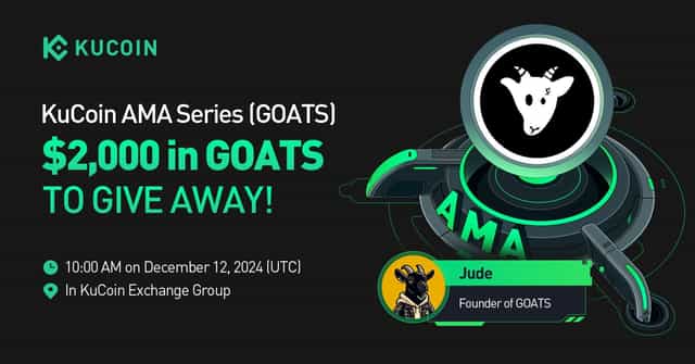 KuCoin AMA Goats (GOATS) ile — Oyunlarda Yeni Bir Çağ: Eğlence ve Kâr Sunuyor