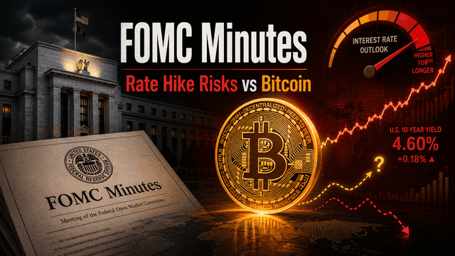 Hawkish FOMC Minutes Raise Rate Hike Risks: What’s Next for Bitcoin?