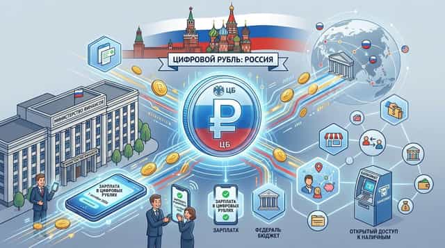 ロシア、政府給与の支払いをデジタルルーブルで開始：知っておくべきすべて