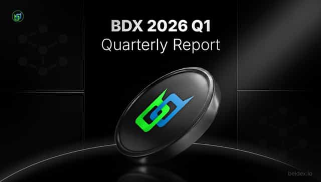 รายงานการเติบโตของเครือข่ายและระบบนิเวศของ Beldex (BDX) ไตรมาส 1 ปี 2026
