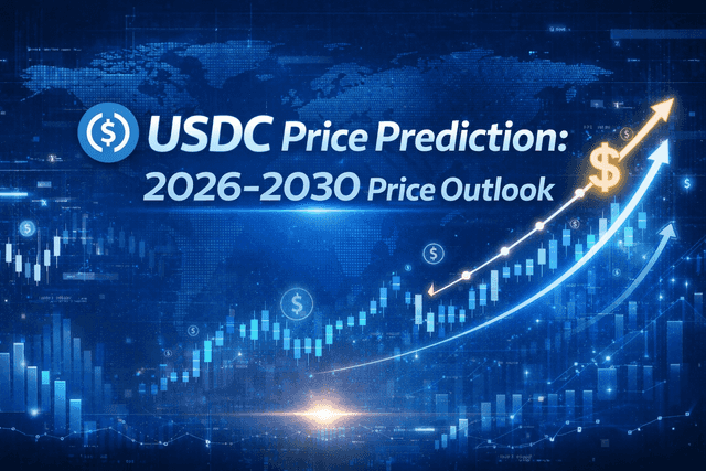 Прогноз цены USDC: перспективы цены на 2026–2030 годы
