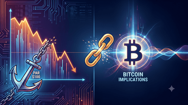 Strategy STRC Preferred Stock Drops Below $95: What the De-Anchoring from $100 Par Means for Bitcoin