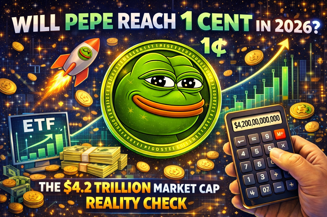 Pepe có đạt được 1 cent vào năm 2026 không? Kiểm tra thực tế vốn hóa thị trường 4,2 nghìn tỷ USD