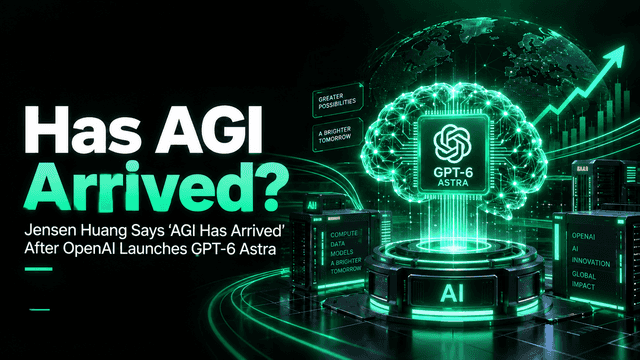 ¿Ha llegado la AGI? Jensen Huang felicita a OpenAI por GPT-6 Astra