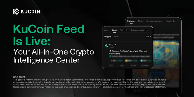 Kucoin feed:AI-Powered Crypto Hub for Real-Time Trading & Market Insights