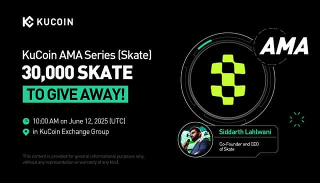 KuCoin AMA Bersama Skate (SKATE) — Masa Depan Aplikasi Rentas Rantai Melalui Lapisan Keadaan Bersatu