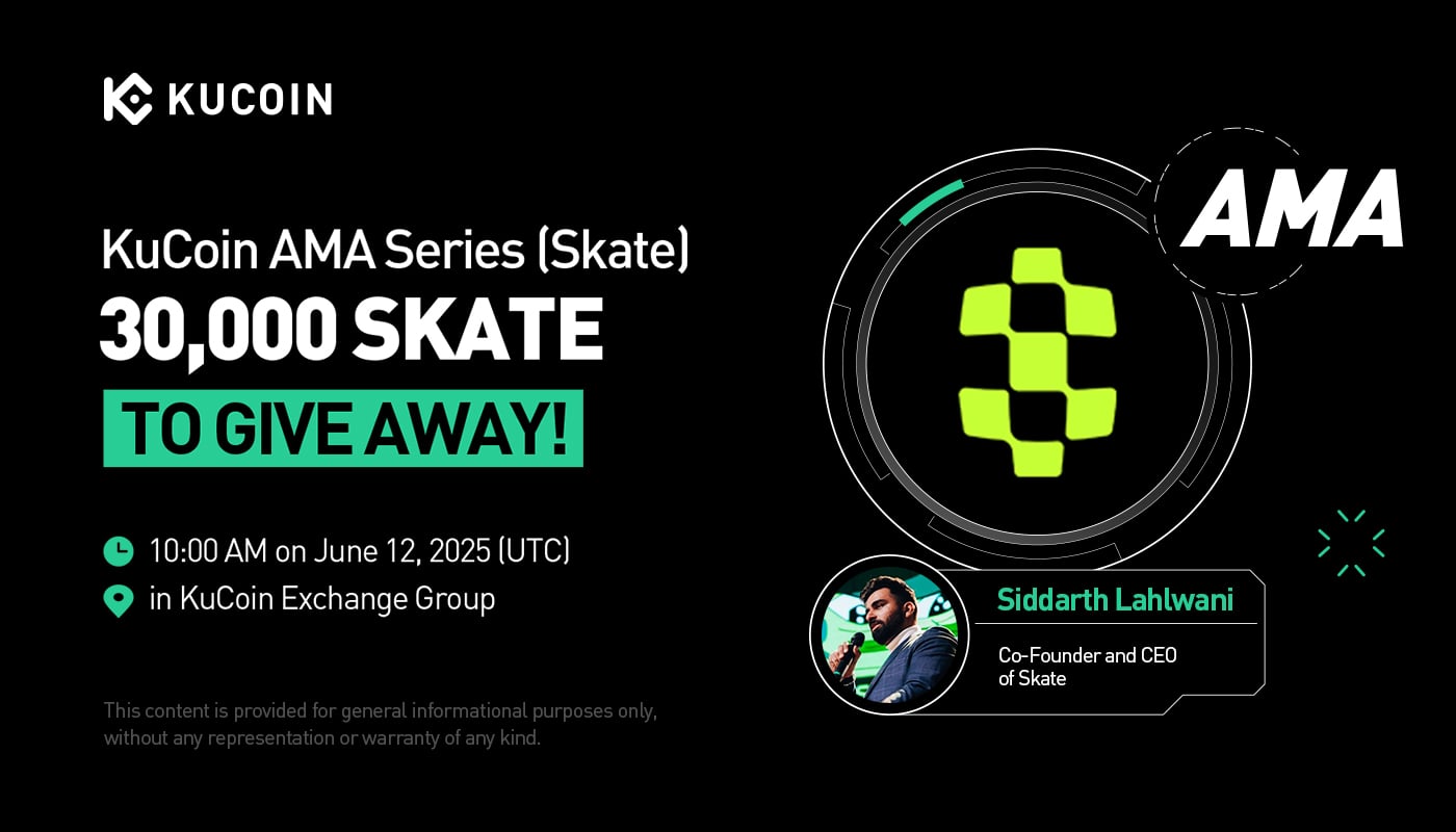 KuCoin AMA Con Skate (SKATE) — El Futuro de las Aplicaciones Cross-Chain a Través de una Capa de Estado Unificada
