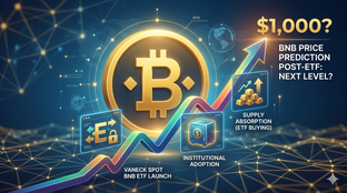 VanEck Spot ETF İfşatından Sonra BNB Fiyat Tahmini: BNB 2026'da $1.000'ı Aşabilir mi?