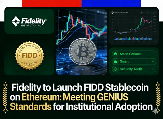 Fidelity sẽ ra mắt đồng ổn định FIDD trên Ethereum - Đáp ứng các tiêu chuẩn GENIUS cho việc áp dụng của tổ chức