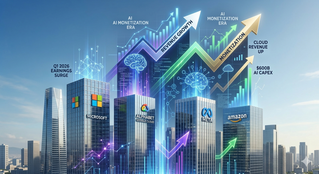 Q1 2026 Mga Kita ng Mga Malaking Teknolohiya: Paano Nakatulong ang Mga Investmeng AI para sa Microsoft, Alphabet, Meta at Amazon