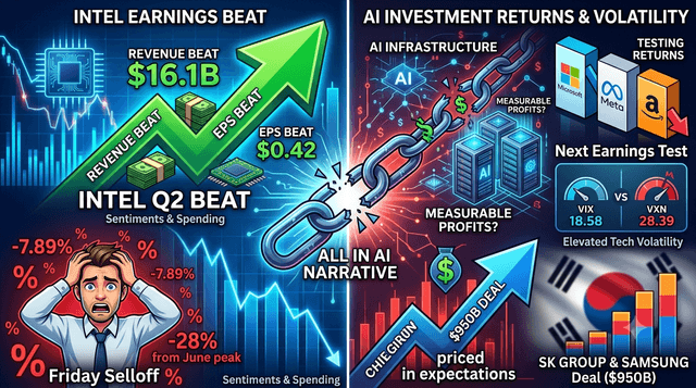 Why Intel Stock Plunged Nearly 8% Despite a Strong Q2 2026 Earnings Beat