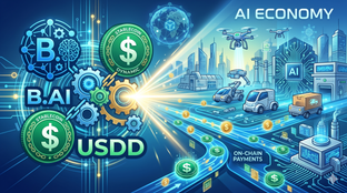 Partenariat stratégique entre USDD et B.AI : Alimenter l'économie autonome de l'IA avec des paiements sur chaîne