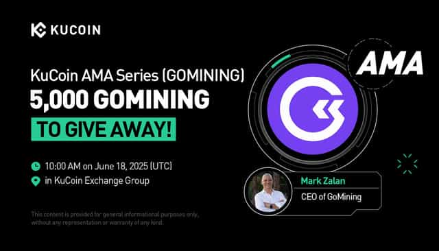KuCoin AMA With GoMining (GOMINING) — GameFi Meets Real Mining: Inside the GoMining and Miner Wars Experience