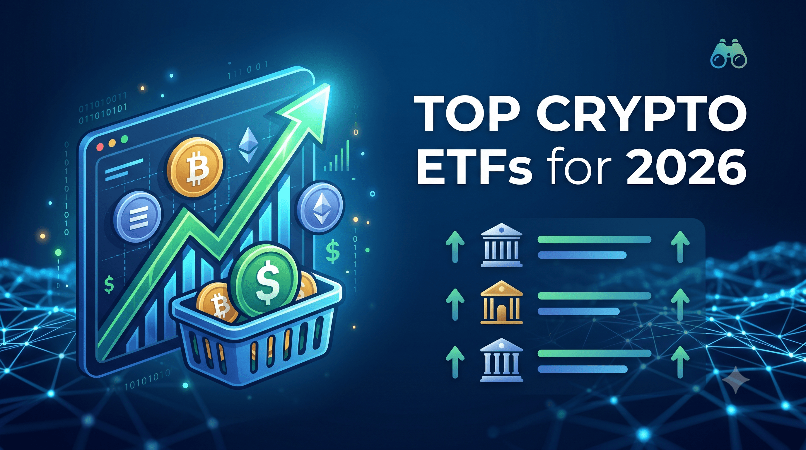 Найкращі криптовалютні ETF для покупки у 2026 році: Топ-вибір для розумних інвесторів