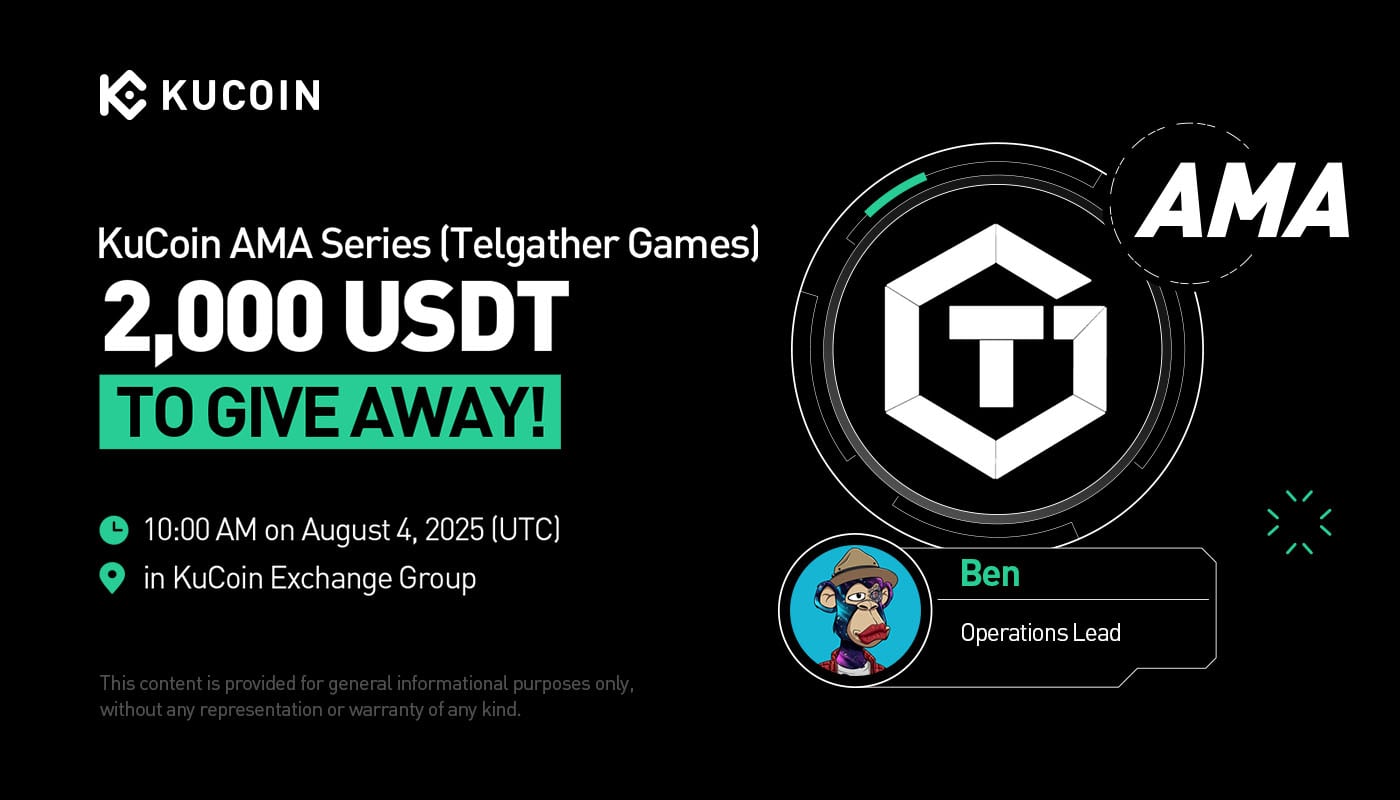 KuCoin AMA With Telgather Games (TOG) — How AI and Web3 are Shaping the Future of Casual Gaming on Social Platforms