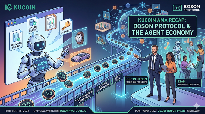 KuCoin AMA With Boson Protocol (BOSON) — Building the Commerce Layer for the Agent Economy