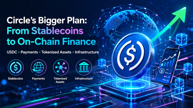 Dari Koin Stabil kepada Kewangan Atas Rantaian: Rancangan Lebih Besar Circle
