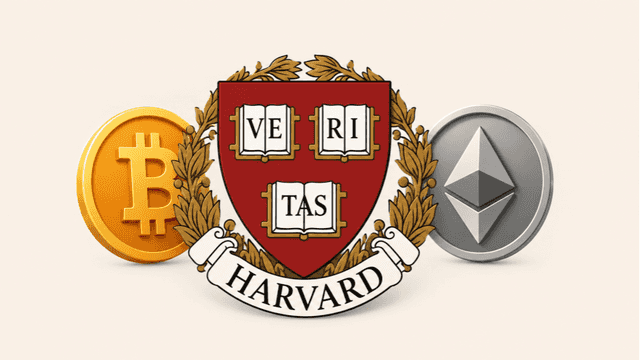 Harvard Loses Over $150 Million on Crypto: Bought BTC Near All-Time High, Dumped ETH at a Loss
