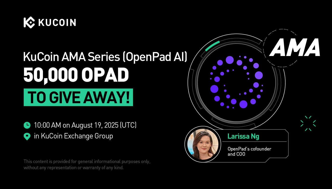 KuCoin AMA With OpenPad AI (OPAD) — Pioneering the Next Generation of Decentralized AI Applications