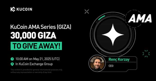 KuCoin AMA Dengan GIZA (GIZA) — Kebangkitan Agen Algoritmik Non-Kustodian Dalam Decentralized Finance