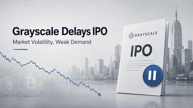 Grayscale Delays IPO Plans Amid Market Volatility and Weak Investor Demand