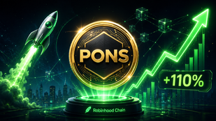What Is PONS Token? Why Robinhood Chain’s Pump.fun Rival Surged 110%