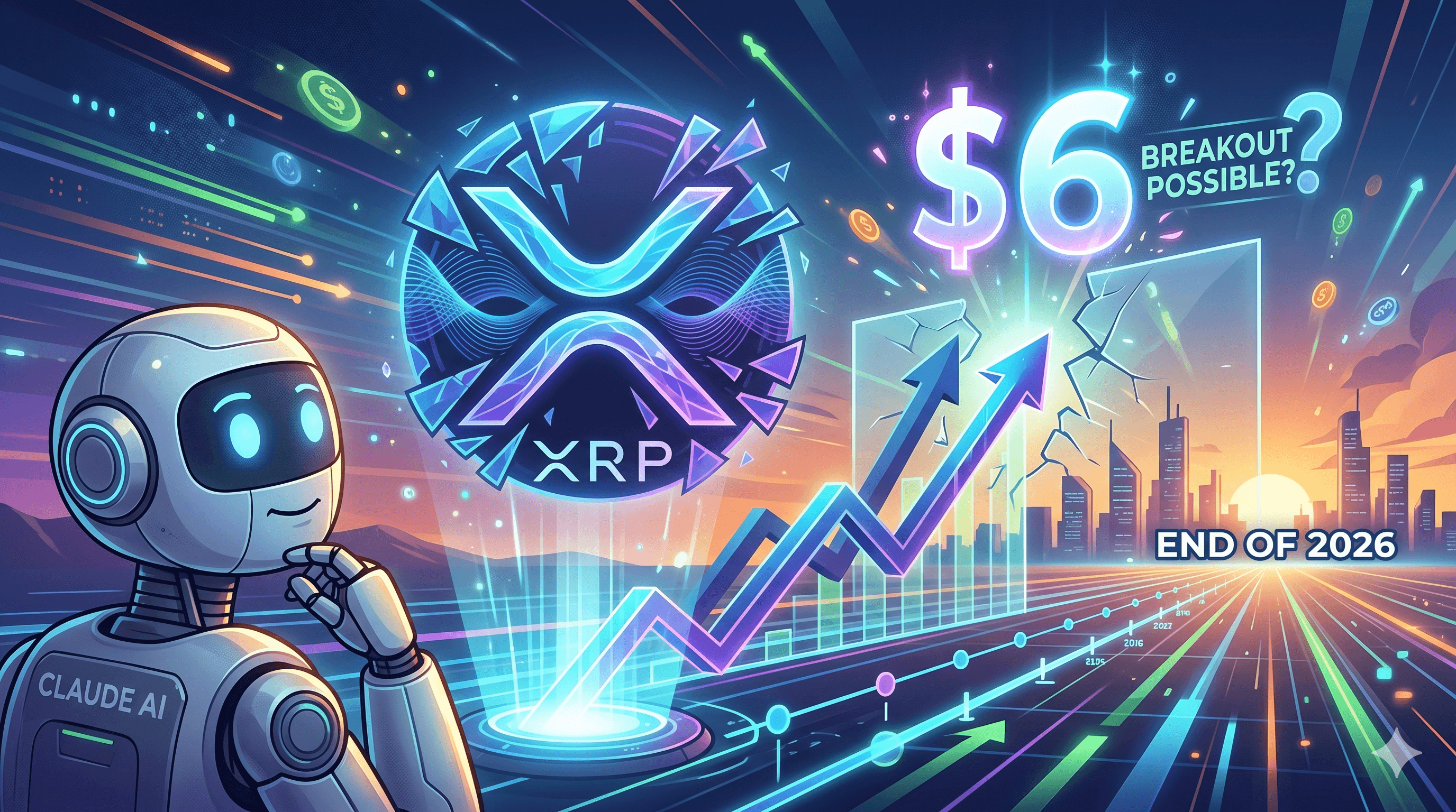Nilalaman ni Claude AI ang presyo ng XRP hanggang sa dulo ng 2026: Posible ba ang pagtemo sa $6?
