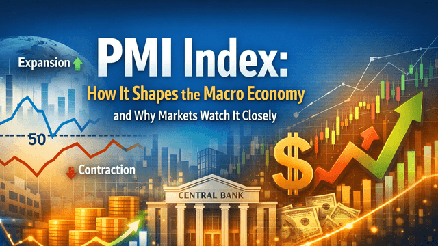 PMI सूचकांक: यह मैक्रो अर्थव्यवस्था को कैसे आकार देता है और बाजार इसे क्यों ध्यान से देखते हैं