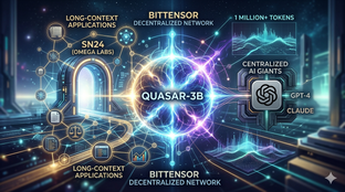 SN24 Launches Quasar-3B Architecture: How Bittensor TAO Challenges OpenAI in Long-Context AI