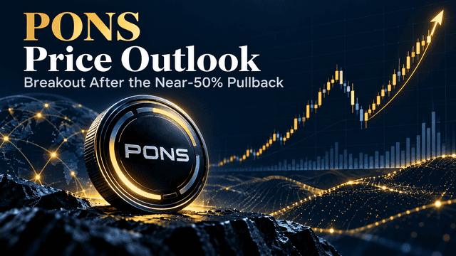PONS Price Outlook: Why Bonk Guy Sees a Breakout After the Near-50% Pullback