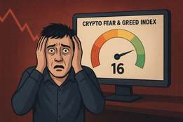 Extreme Fear Returns: Crypto Fear & Greed Index Drops to 16 — What Does It Signal?