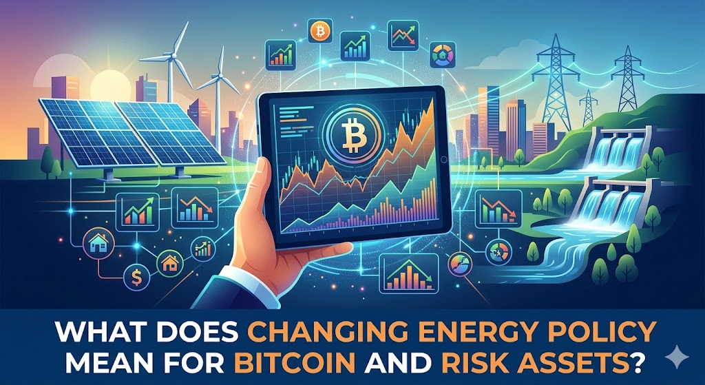 Что означает изменение энергетической политики для bitcoin и рисковых активов?