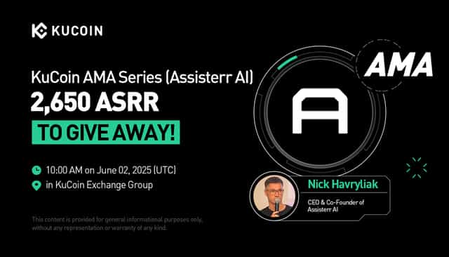 KuCoin AMA Dengan Assisterr AI (ASRR) — Kebangkitan Platform Tanpa Kod dalam Monetisasi Ejen AI