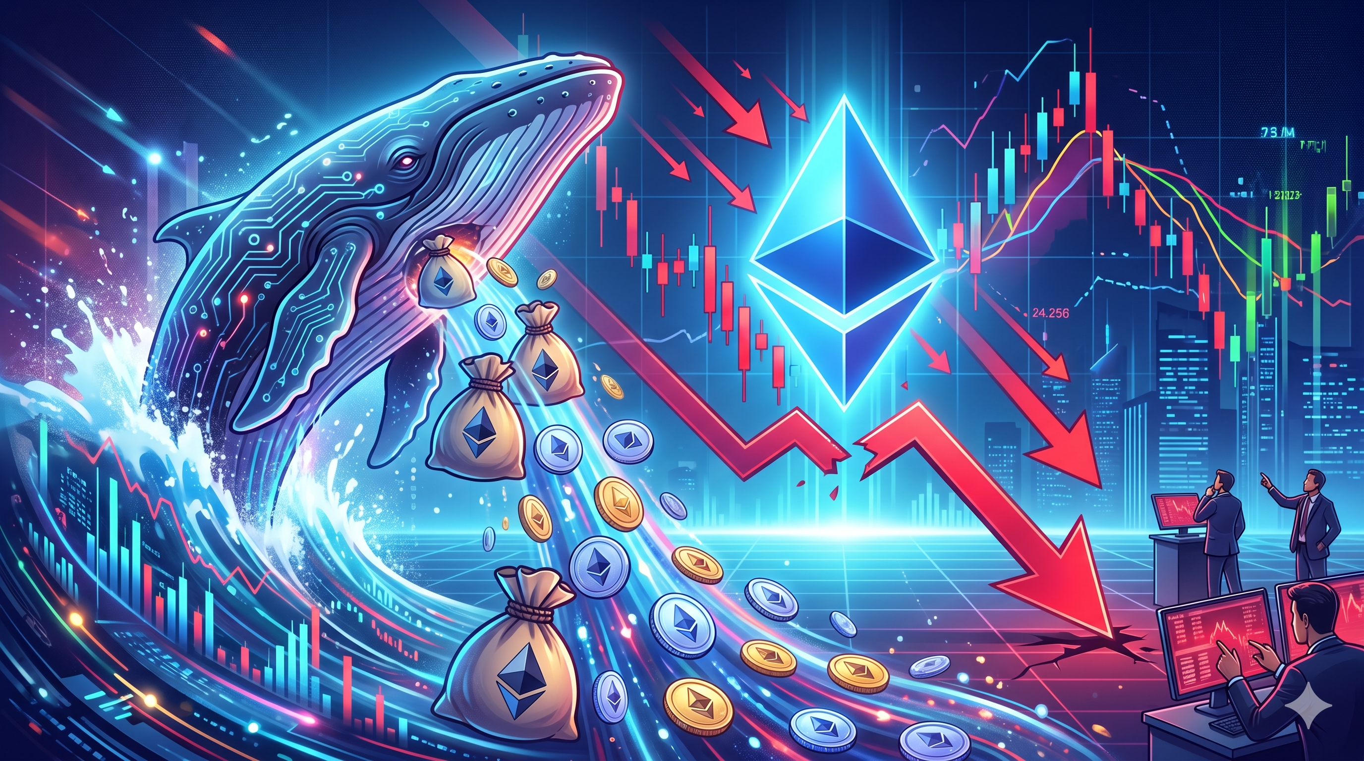 Whale Sells ETH: Is the Market Repricing Ethereum?