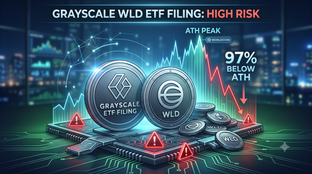 Grayscale、Worldcoin（WLD）ETFを申請：トークンは過去最高値から97％下落した高リスク投資