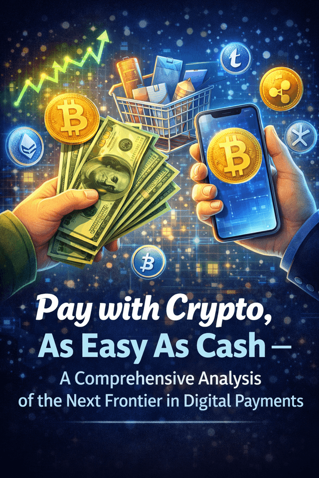 Pay with Crypto, As Easy As Cash — A Comprehensive Analysis of the Next Frontier in Digital Payments