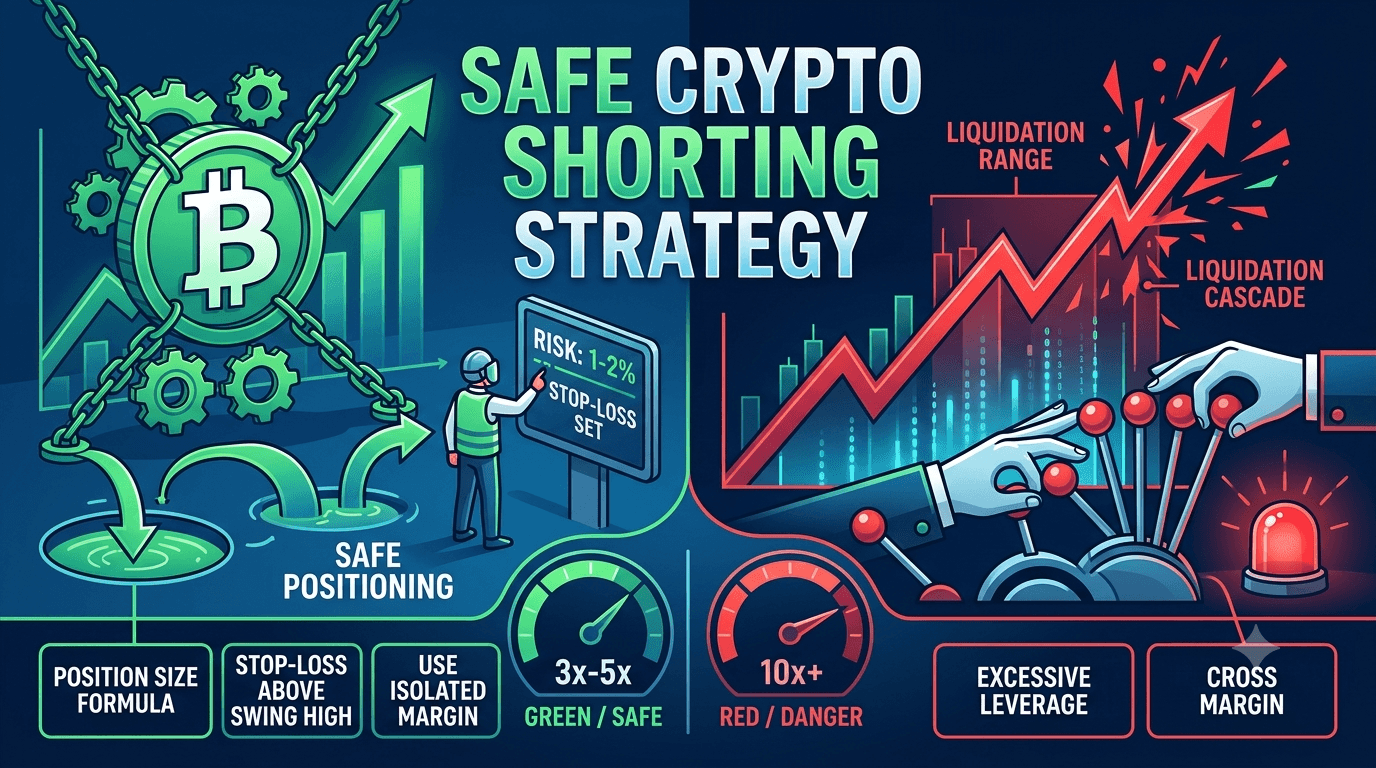 Як продати bitcoin у коротку позицію, не отримавши ліквідації: правила управління ризиками, які працюють