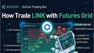 Paano Mag-trade ng Chainlink (LINK) Gamit ang Futures Grid sa KuCoin: Pagkuha ng Volatility na Dinedepe nde sa Oracle sa Autopilot