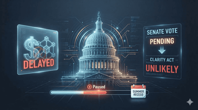 Thune: CLARITY Act Unlikely to Pass Senate Before Summer Recess