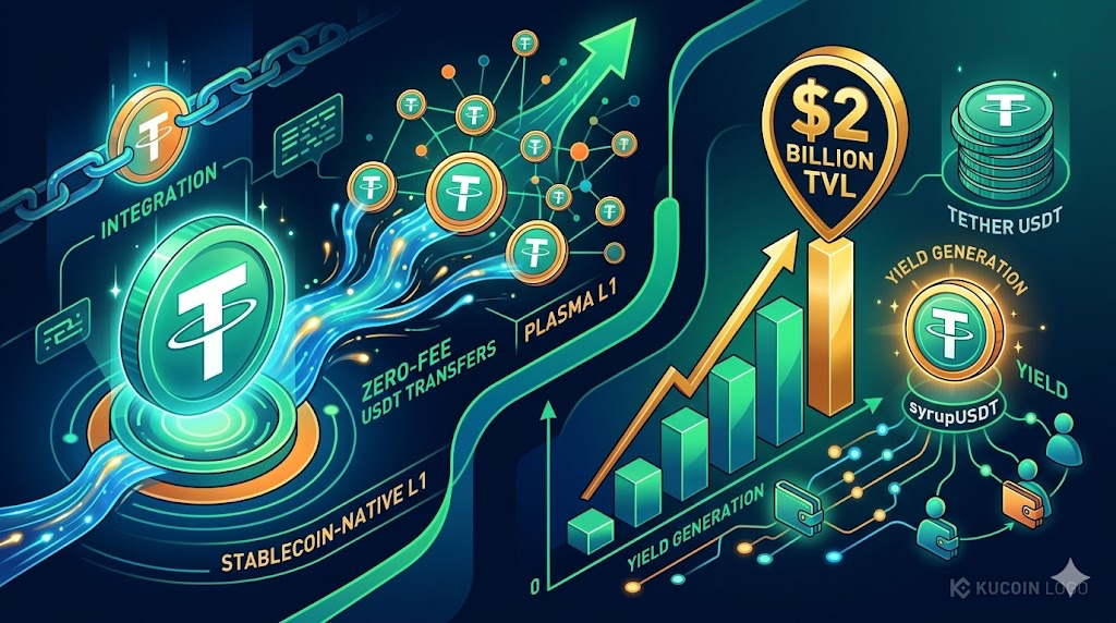 Why Plasma’s TVL Surged to $2 Billion: Tether Integration and the Rise of the Stablecoin-Native L1