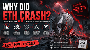 Why Did ETH Crash? Unpacking the 2026 Ethereum Market Meltdown