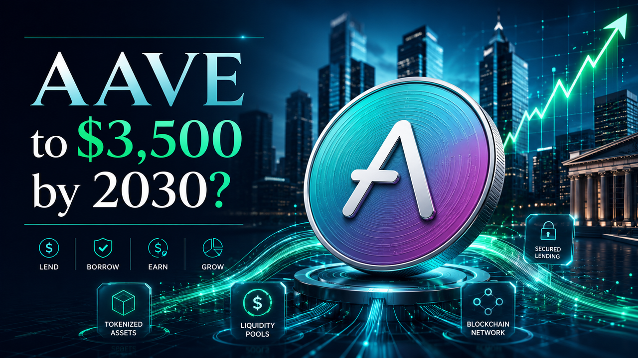 Aave Could Surge 50x to $3,500 by 2030, Says Standard Chartered