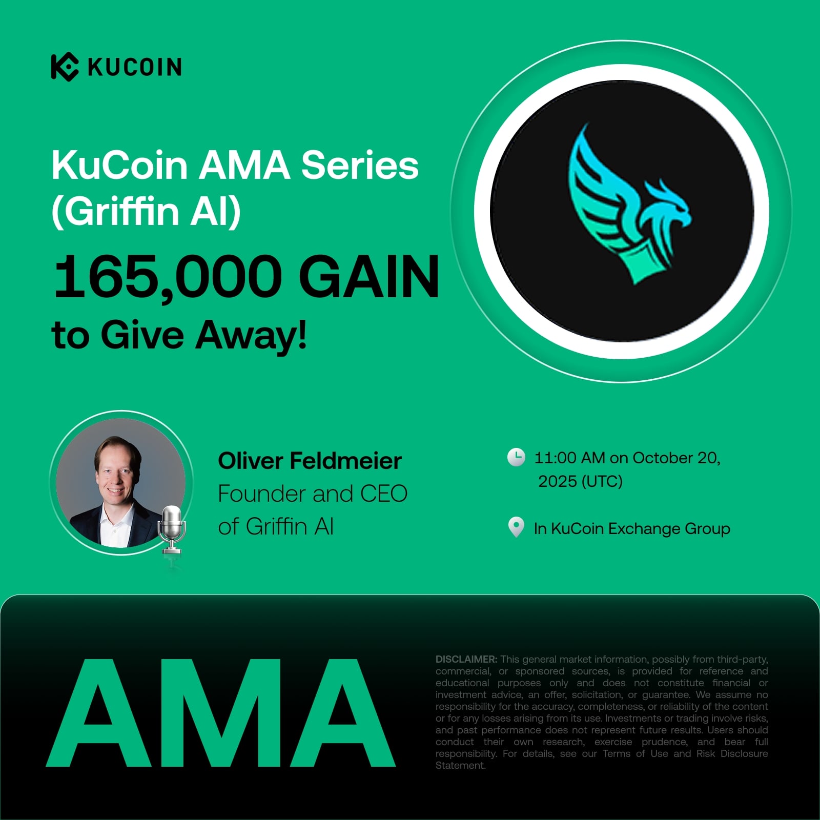 KuCoin AMA With Griffin AI (GAIN) — Empowering Decentralized Finance Through Seamless On-Chain Automation